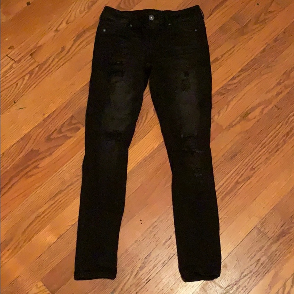 Black ripped Jeans